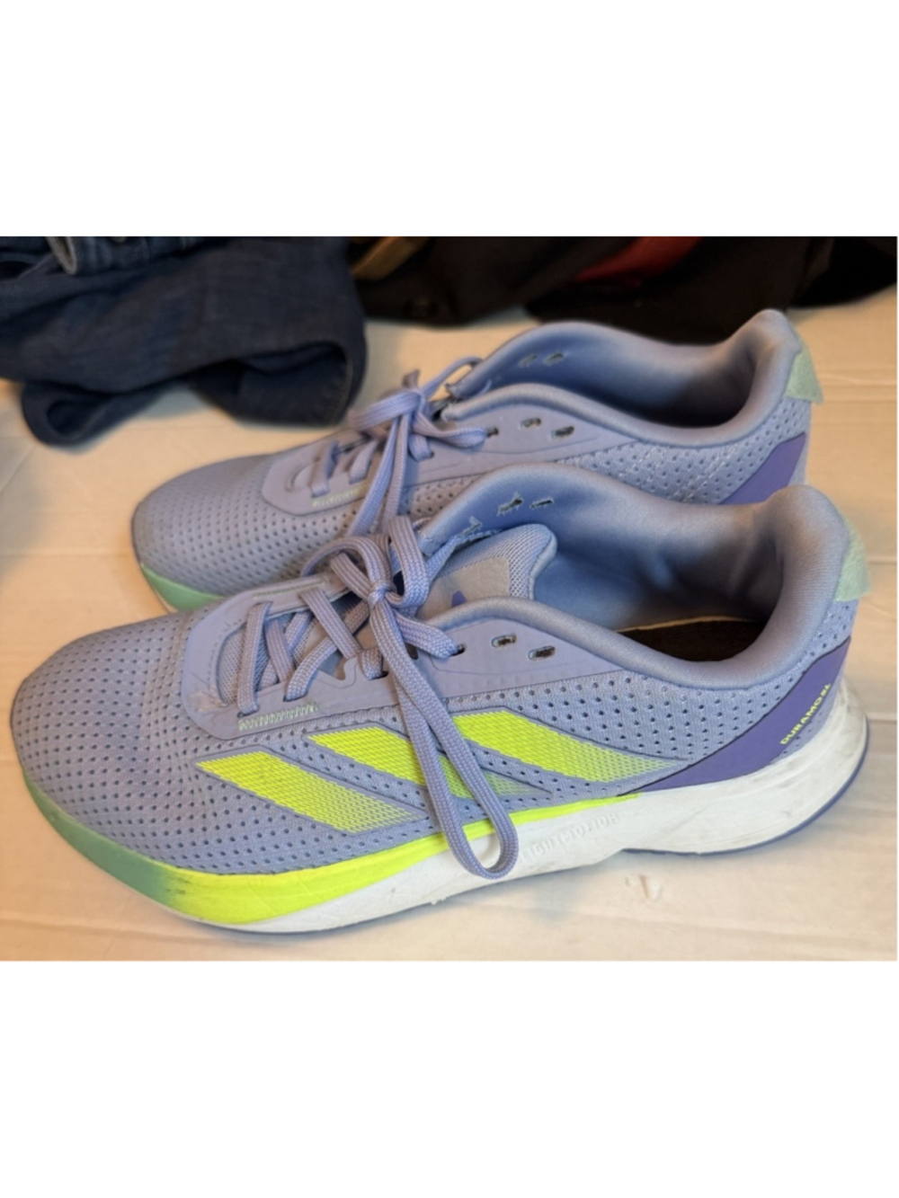 Adidas Women’s Running Shoes Sz 7.5 Periwinkle Color